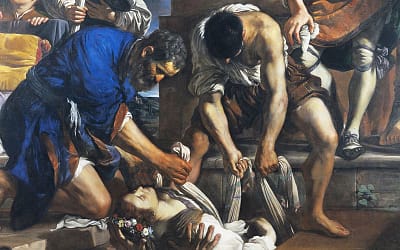 Guercino nello studio